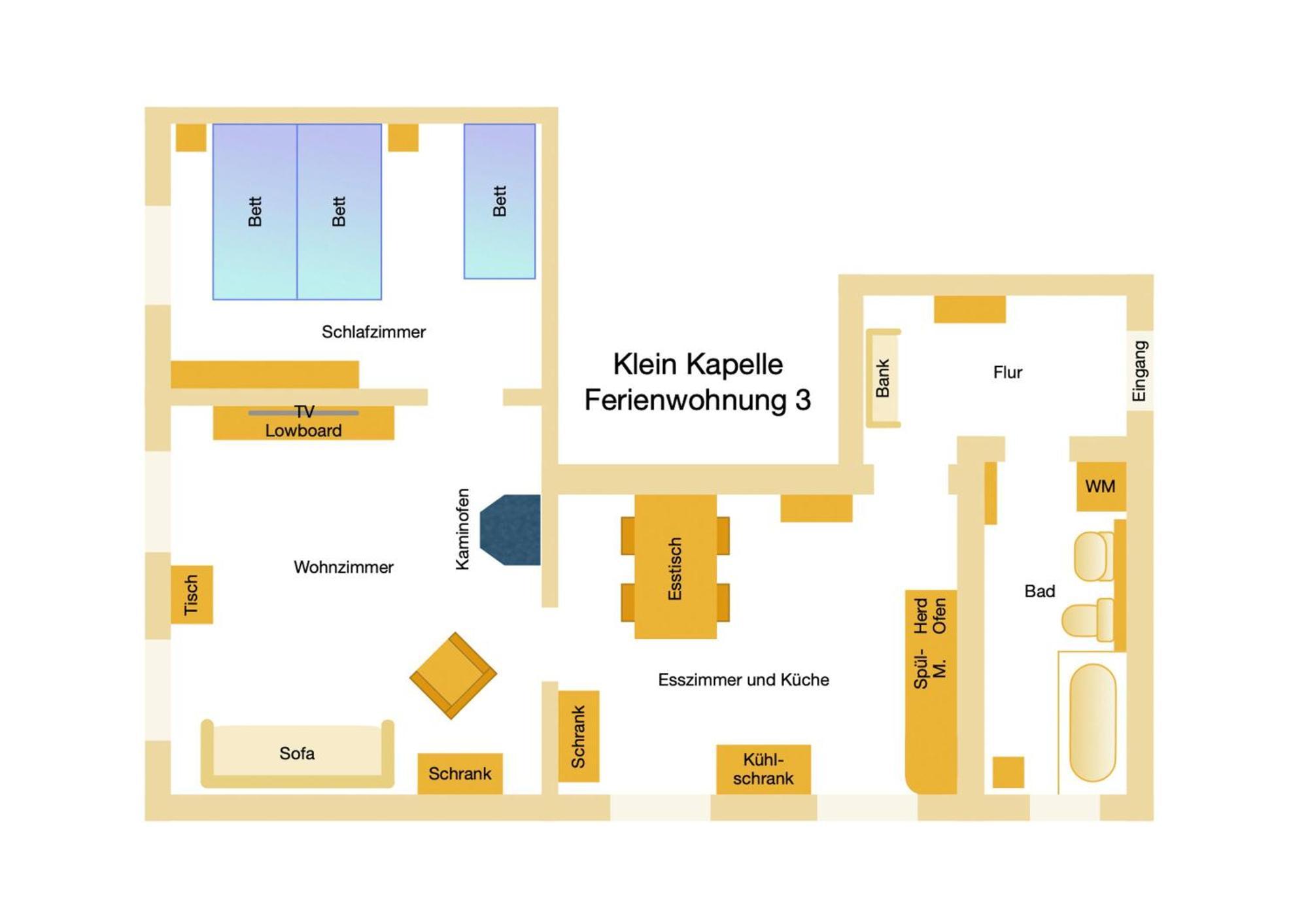 Ferienwohnungen Klein Kapelle Gingst ภายนอก รูปภาพ